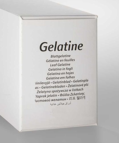 Gelatina en lamina Halal- 1kg- 300 Laminas. Sabor Neutro