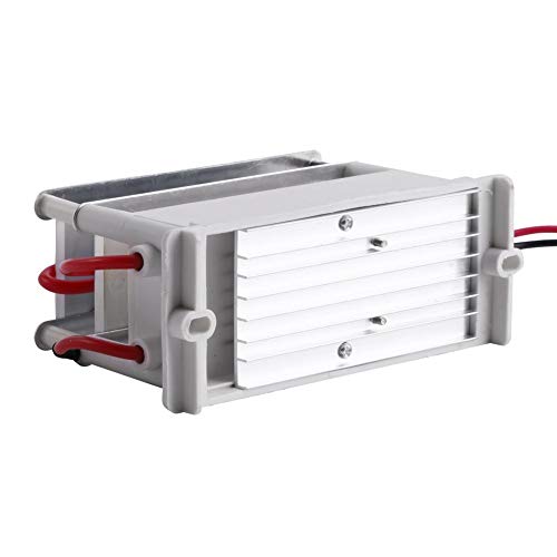 Generador de Ozono, Placa de Cerámica de Ozono Portátil para Automóvil de 12 v 10 g/h, Esterilizador de Aire Ozonizador, Bajo Consumo de Energía, con Descarga de Corona, para Uso Profesional de Bricol