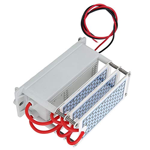 Generador de ozono,generador de ozono de ahorro de energía de 110 vatios,purificador de aire de ozonizador de placa de cerámica de 15 g,para secadoras,lavavajillas,refrigeradores,filtros de aire(220v)