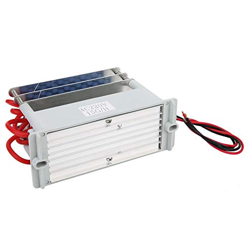 Generador de ozono,generador de ozono de ahorro de energía de 110 vatios,purificador de aire de ozonizador de placa de cerámica de 15 g,para secadoras,lavavajillas,refrigeradores,filtros de aire(220v)