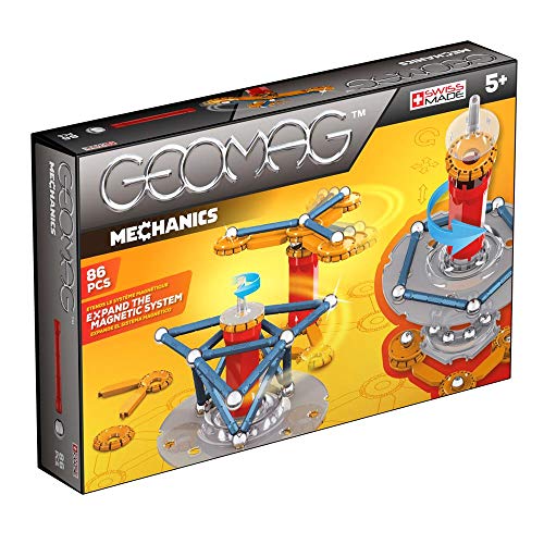 Geomag Mechanics 721 Juego de construcción de 86 piezas, Multicolor