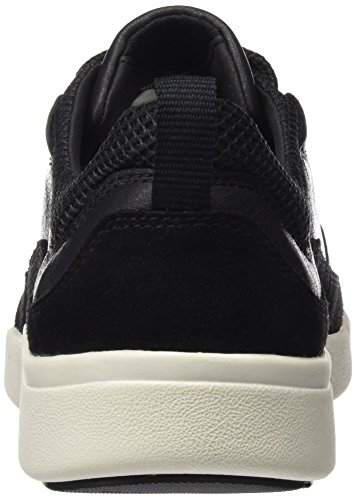 Geox U AILAND A, Zapatillas para Hombre, Schwarz (BLACKC9999), 45 EU