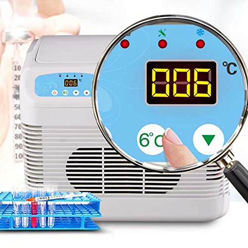 GG-home Refrigerador de medicamentos y refrigerador de insulina con Sistema avanzado de Control de Temperatura - Caja portátil para enfriadores de medicamentos para automóviles, Viajes, hogar