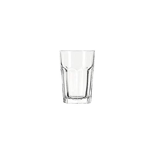 Gibraltar Original vasos de bebidas 14.1OZ/400 ml – caja de 12 | 40 cl Vasos Altos gafas, Juice gafas, Gibraltar vasos – Duratuff Libbey Glassware
