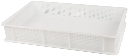 Giganplast Gig - Caja portamasa Perforada de Polietileno, Blanca