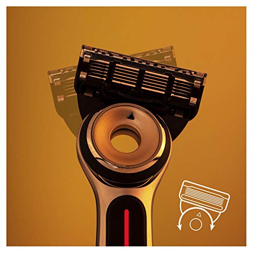 Gillette Labs Heated Razor Cuchillas de Afeitar, Paquete de 8 Cuchillas de Recambio