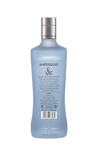 Ginebra premium Ampersand Gin sabor arándanos 37.5º 70 cl