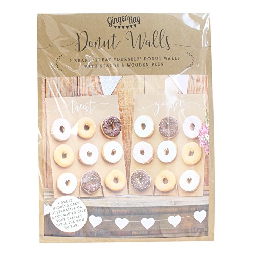 Ginger Ray- Wall Wedding Favours País rústico, Color beige (CW-209)