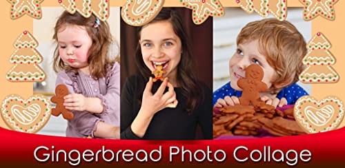 Gingerbread Photo Collage