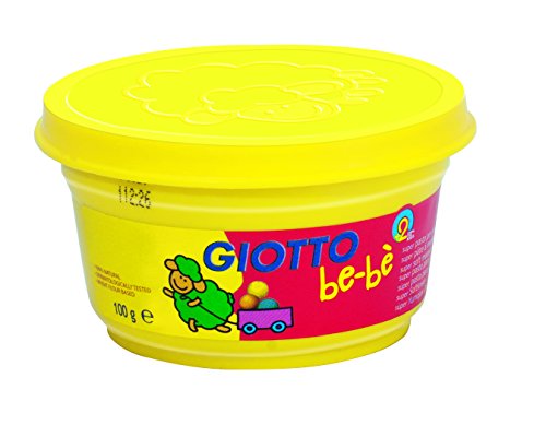 GIOTTO be-bè 462900 - Set súper pasta para jugar, con 6 moldes con formas de animales, 2 accesorios para modelar y 3 botes de paste de 100 g, colores surtidos