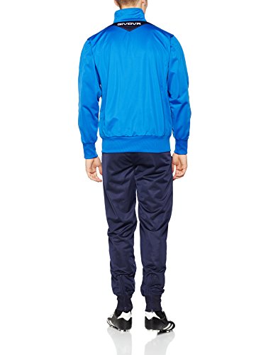 Givova Visa Chandal, Hombre, Multicolor (Azzurro Cielo/BLU), L