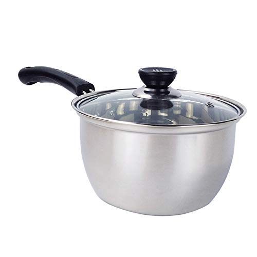 GJDBBLY Olla Mini Non Stick Fry Olla Pan Chocolate Milk Sauces Salsas Cocina Cocina Pan Picnic Cocina Cocina Sopa Sopa Ollas Cocina 20cm como se Muestra