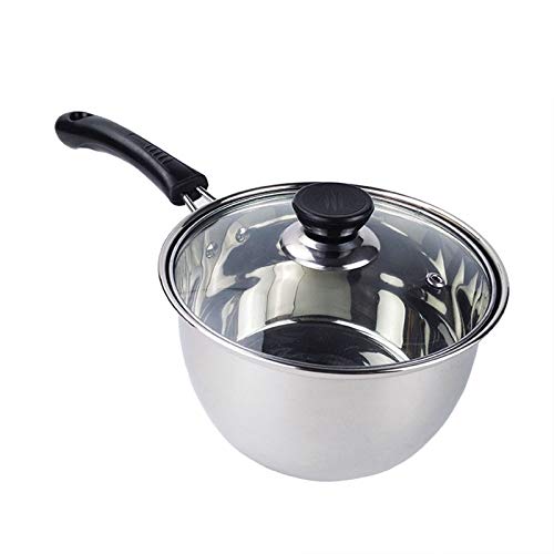 GJDBBLY Olla Mini Non Stick Fry Olla Pan Chocolate Milk Sauces Salsas Cocina Cocina Pan Picnic Cocina Cocina Sopa Sopa Ollas Cocina 20cm como se Muestra