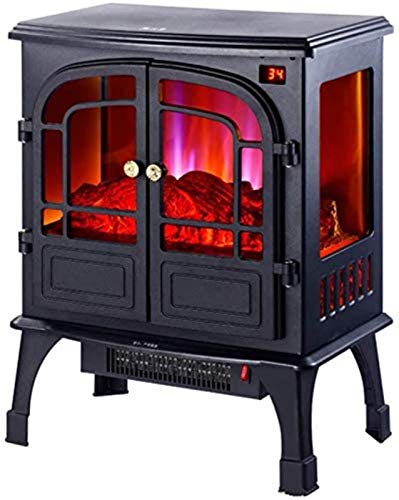 GJNVBDZSF Chimenea eléctrica de Llama de simulación de 220 V, Calentador Vertical para Dormitorio/baño/Sala de Estar/Oficina con Ahorro de energía para el hogar