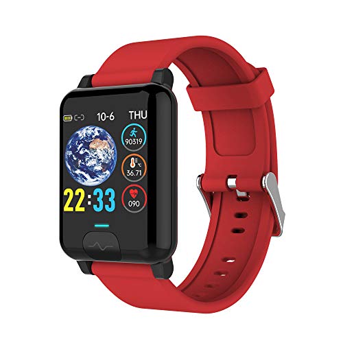 GKPLY Reloj Inteligente De Salud Y Estado Físico, Pulsera De Seguimiento De Actividad, Impermeable, Cuerpo, Frecuencia Cardíaca, Presión Arterial, Médico, Detección De Sueño