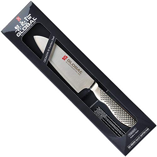 Global 35th Anniversary Special Edition - Cuchillo Santoku pequeño de 13 cm – Cromova 18 acero inoxidable de alto carbono