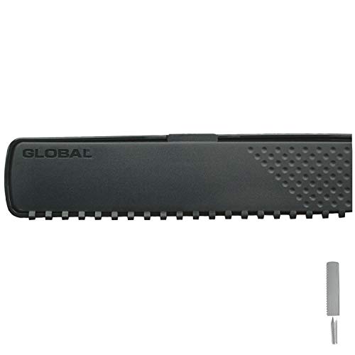 Global - Funda para cuchillo (tamaño 3), color negro