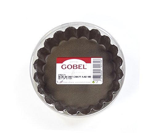 Gobel 270171 - Caja de tartaletas acanaladas (antiadherentes, 6 Unidades)