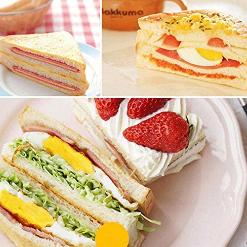 Gofrera sandwichera Doble Wafflera, Pequeño doble porción Sandwich red roja tortilla cacerola antiadherente, 700W, de fundición de aluminio, de grado alimenticio, uniformemente climatizada