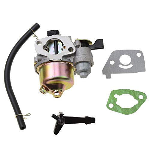 GOOFIT Carburador 19, PZ19 Minimoto de Filtro para GX120 GX160 GX168 GX200 5.5HP 6.5HP Generador Motor Pit Bike Scooter ATV Quad Plata