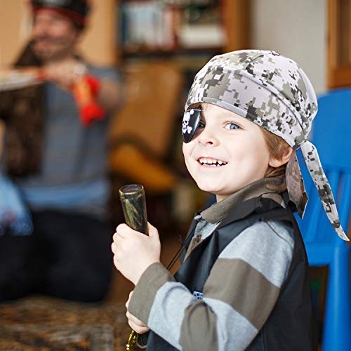 Gorra de Calavera con Capucha y Gorros Pirata de Secado Rápido para Hombres y Mujeres Favores (Gorros de Camuflaje, 4)