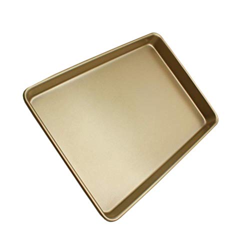 GPWDSN Bandeja para Galletas de Acero al Carbono Antiadherente de 12 Pulgadas Bandeja para Hornear Bandeja para Pizza Placa de Barbacoa Lavable para Banquetes de Fiesta