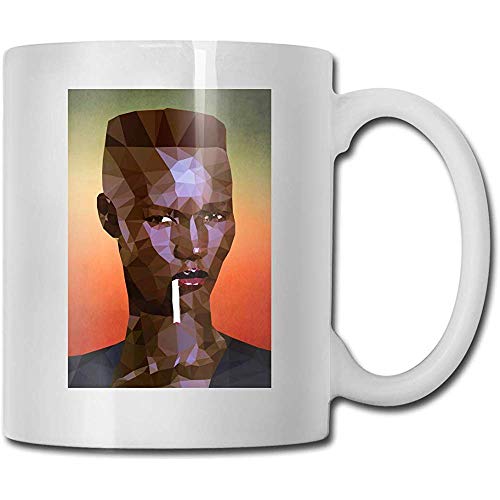 Grace Jones Taza de café Personalidad Taza de agua Té Beber Taza 11oz