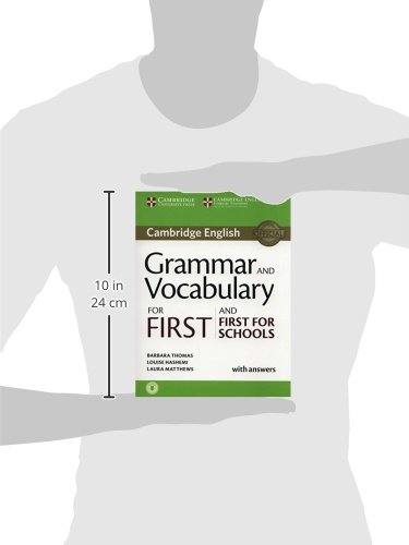 Grammar and Vocabulary for First and First for Schools. Book with Answers and Audio. (Cambridge Grammar for Exams)