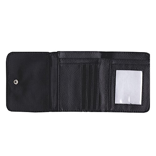 Grand Phone Cases Cuero Original Sujetadora Tarjeta Crédito Identificación Dinero // Q05670682 Agujero Papel Gato Cohete // Small Size Wallet