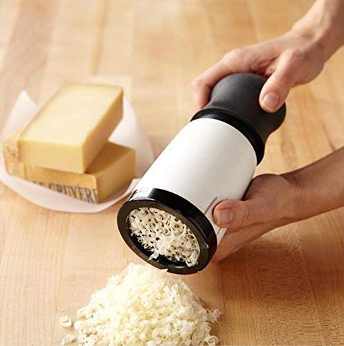 Grater Venta Caliente Gadgets De Cocina Acero Inoxidable Queso Trituradora De Mantequilla Rallador Cortador Fondue Herramienta De Chocolate Con 2 Rebanadas Diferentes