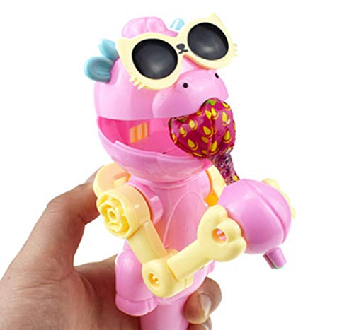 GreatFun Creativa Lollipops Artifact Comidas Divertidas Lollipop Robot Holder Soporte Regalos Juguete descompresión Juguete Tienda azúcar Novia Amante Dar a los niños Buenos Ingredientes sin Olor a