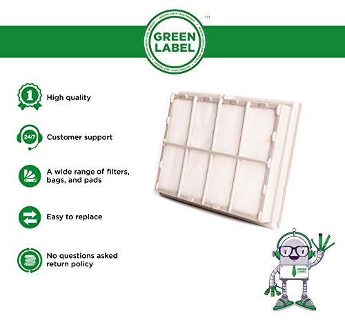 Green Label Filtro HEPA para Aspiradora Bosch y Siemens. Reemplaza a 263506, BBZ8SF1