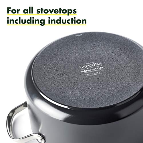 GreenPan Cookware Pots and Pans Set, 11-Piece gris