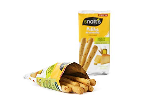 Grefusa - Snatt's | Palitos de Cereales con Queso - 56 gr