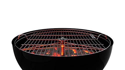 GrillUp - Rejilla de Parrilla para Barbacoa con Altura Ajustable. 100% Acero Inoxidable. Para Weber y Otras Parrillas de Carbón de 57cm (22")