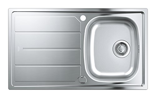 GROHE 31552SD0 - K200 Fregadero de acero inoxidable con escurridor