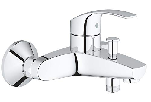 Grohe Eurosmart - Grifo para baño y ducha, inversor automático, tecnología Grohe SilkMove (Ref. 33300002)