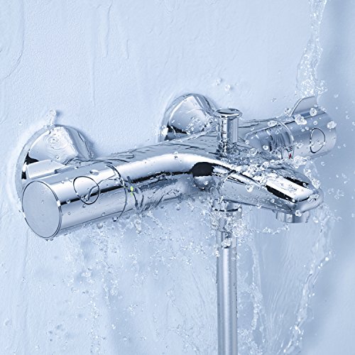 Grohe Grohtherm 800 - Termostato para baño y ducha, control de temperatura, inversor automático (Ref. 34567000)