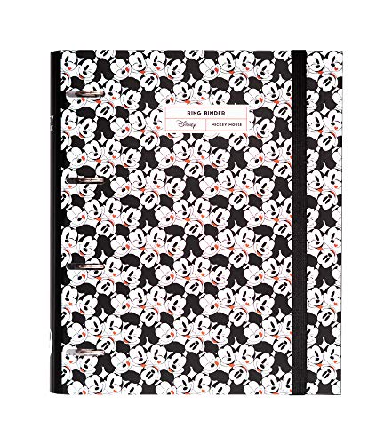 Grupo Erik - Carpeta 4 anillas troquelada premium Mickey Mouse It´s a Mickey thing