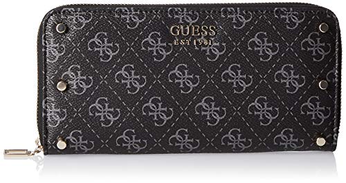 Guess - Aline, Carteras Mujer, Gris (Coal), 2x10x11 cm (W x H L)