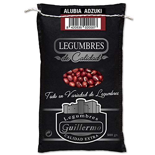 Guillermo Alubia Azuki Judía Gourmet Calidad Extra Saco 500Gr 500 ml