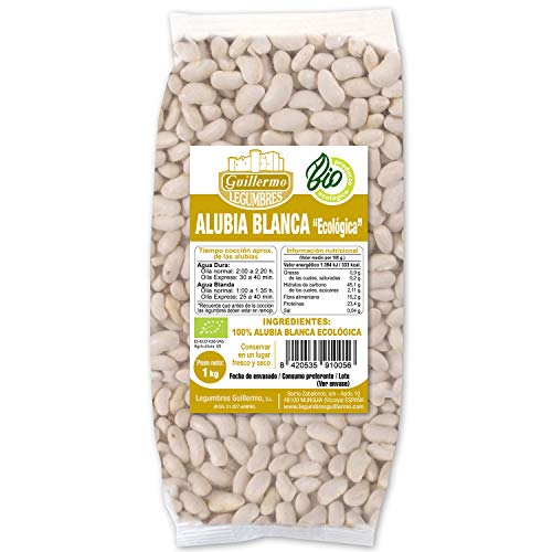 Guillermo Alubia Blanca Judía Ecológica BIO 100% Natural 1KG