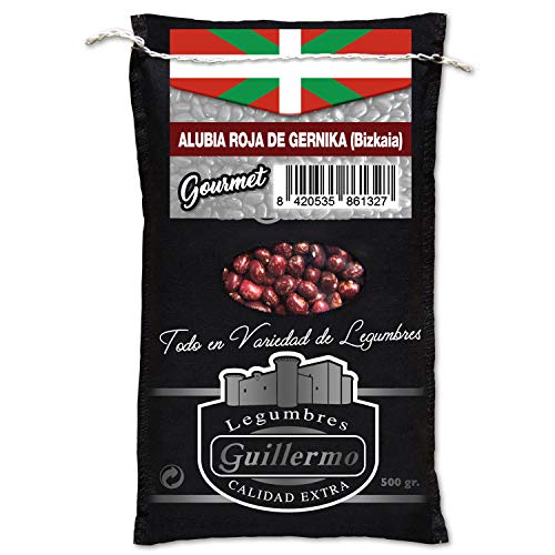 Guillermo Alubia Roja De Gernika Judía Germikesa Bizkaia Gourmet Calidad Extra Saco 500Gr 500 g