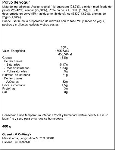 Guzmán Gastronomía Yopol Texturas Albert y Ferrán Adrià - 400 gr