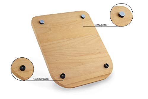 GZ-Design - Tabla deslizante para Thermomix TM5/TM6 (madera de haya)