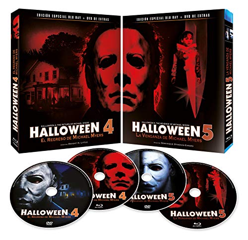 Halloween 4 - El Regreso de Michael Myers BD + DVD de Extras 1988 Halloween 4: The Return of Michael Myers [Blu-ray]