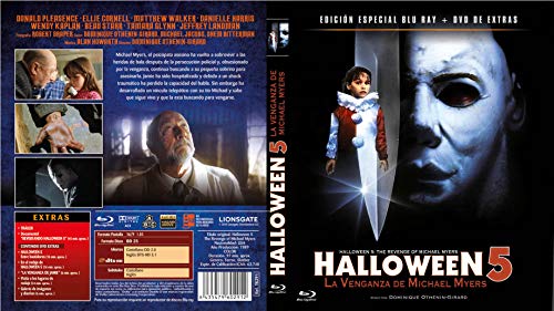 Halloween 5- La Venganza de Michael Myers BD + DVD Extras 1989 Halloween 5: The Revenge of Michael Myers [Blu-ray]