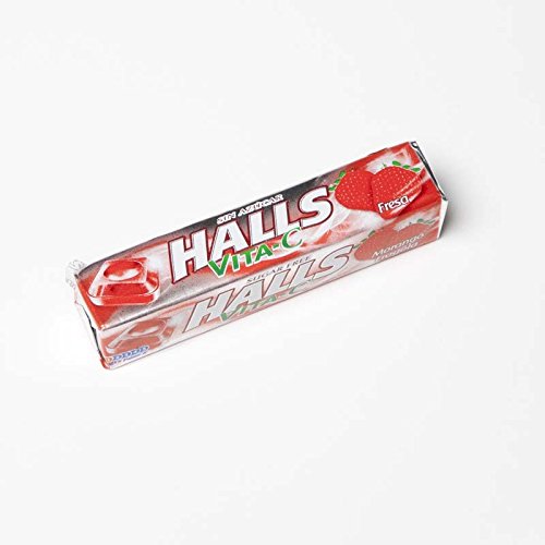 Halls vita c fresa sin azúcar 20 u