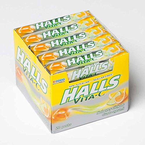 Halls vita C Sabores cítricos - Pack 20