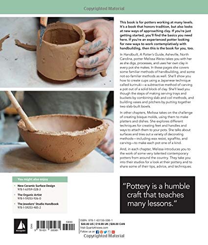 Handbuilt, A Potter's Guide: Master timeless techniques, explore new forms, dig and process your own clay--for functional pottery without the wheel